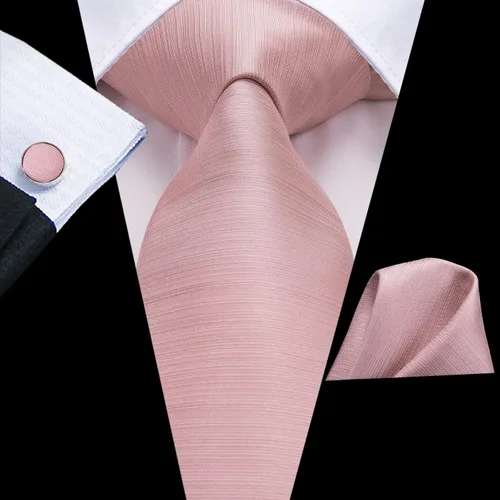Vista 5 de Dubulle Juego de 4 gemelos de seda para hombre con diseño de estampado de flores y solapa para hombre