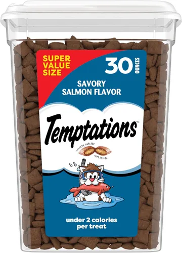 Vista 15 de Golosinas Temptations clásicas para gatos, empaque múltiple