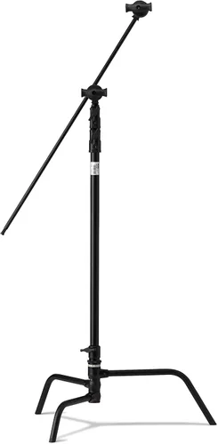 Vista 15 de Kupo Soporte en C de 40 pulgadas para iluminación de fotografía y video Negro