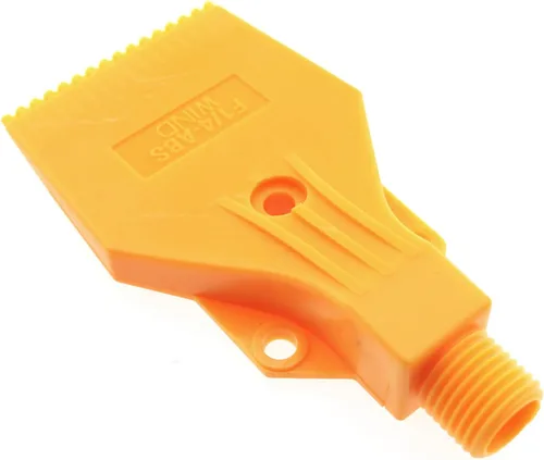 Vista 5 de E-outstanding Boquilla de chorro de viento amarillo de 1/4 '' BSPT macho 3Holes ABS soplador de aire boquilla de cuchillo de aire