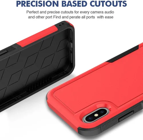 Vista 12 de Jeylly Funda para iPhone SE/Funda para iPhone 5S, Exterior de Plástico Duro que Absorbe Golpes + Interior de Silicona de Goma Defensor contra