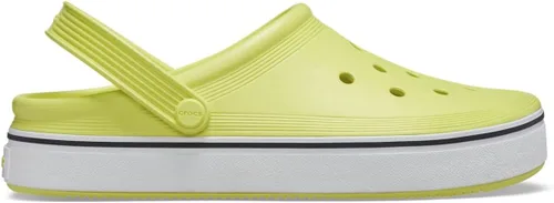 Vista 13 de Crocs Zuecos unisex para adultos con plataforma fuera de la cancha Azul marino