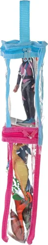 Vista 3 de Wild Republic Figura de acción femenina tubo de buceo, juguetes oceánicos, recuerdos de fiesta bajo el mar, embalaje con cierre de cremallera, 7