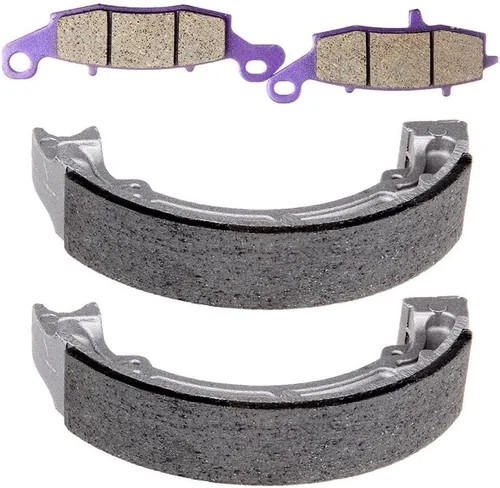 Vista 5 de SCITOO Pastillas de freno 706 FA231 para pastillas de freno delanteras y traseras de fibra de carbono Kawasaki W650 2000 2001 2002