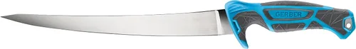 Vista 11 de Gerber Controlador de engranajes, cuchillo de filete de agua salada para pesca, cuchillo de pesca resistente, equipo de pesca premium, 6 pulgadas