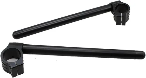 Vista 9 de PROCNC 30mm 7/8" Manillar de aluminio para motocicleta CNC, tubo de horquilla regular con clip, reemplazable, apto para bicicleta universal, Cafe