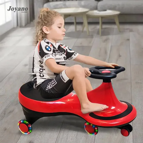 Vista 8 de Coche Cebra, Ruedas LED Intermitentes, Vehículo de Montar con Movimiento de Giro, Giro y Balanceo para Niños y Niñas, Sin Baterías, Engranajes
