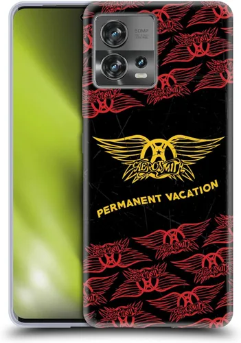 Vista 100 de Head Case Designs Officially Licensed Aerosmith Back in The Saddle Again Classics Gel Case [Military Grade Protection] Compatible with Moto E7