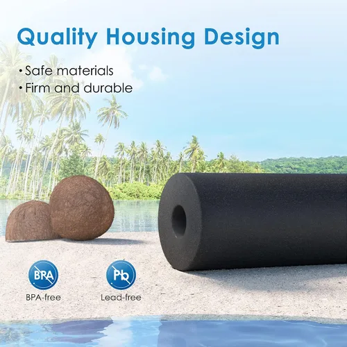 Vista 6 de Waterdrop Mejora Certificado NSF/ANSI 372 Filtro de Agua con Iones de Plata Añadidos, Reemplazo para Filtros Negros Berkey® BB9-2®, Sistema