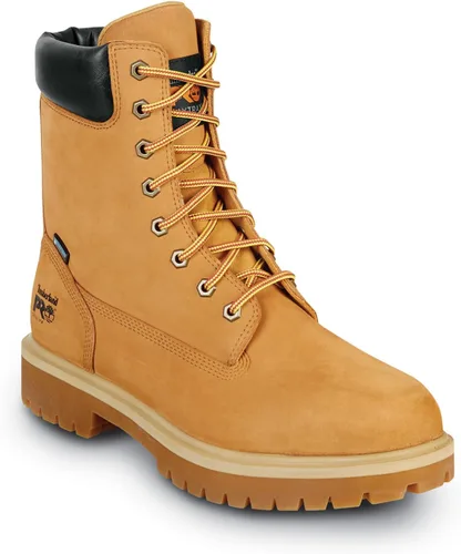 Vista 2 de Timberland PRO 8IN para hombre, puntera de acero, EH, MaxTrax antideslizante, bota WP