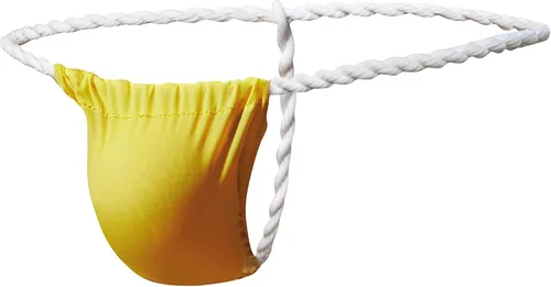 Vista 7 de Tangas de seda de hielo para hombre con espalda en T y tanga de tiro bajo Negro