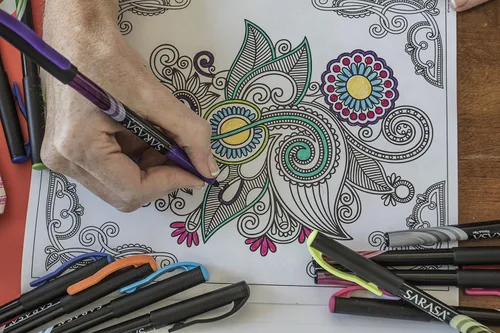 Vista 4 de Zebra Pen Sarasa Fineliner rotulador, punta de aguja, 0.031 in, colores de tinta surtidos, paquete de 8 Tinta de calidad de archivo, sin ácidos