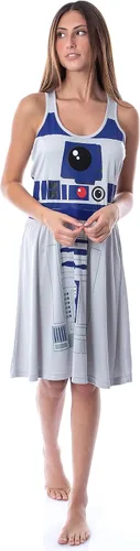 Vista 2 de INTIMO Star Wars R2-D2 Droid Racerback - Camisón de pijama para mujer