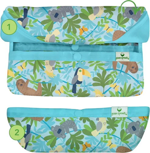 Vista 3 de Babero de manga larga Snap & Go Easy Wear