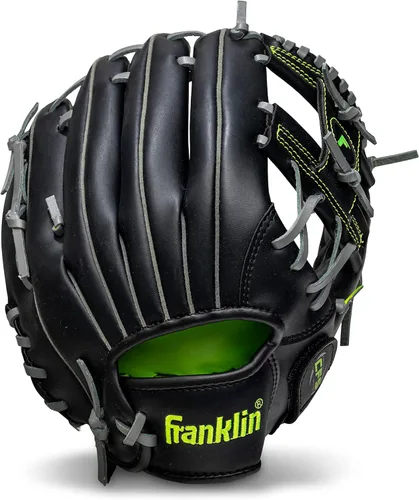 Vista 44 de Franklin Sports Field Master Baseball + Softball Glove - Field Master Adult + Youth Baseball + Softball Mitt - Men's + Women's Gloves - Right Hand