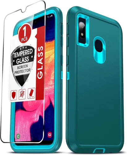 Vista 13 de LeYi Funda compatible con Samsumg Galaxy A05 4G: Galaxy A05 4G con resistente a los golpes, 3 en 1 de cuerpo completo, protección resistente