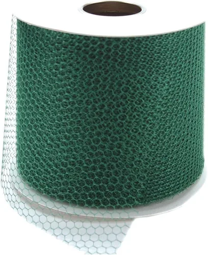 Vista 4 de Carrete de malla de red Falk, 3" por 40 yardas, Aqua