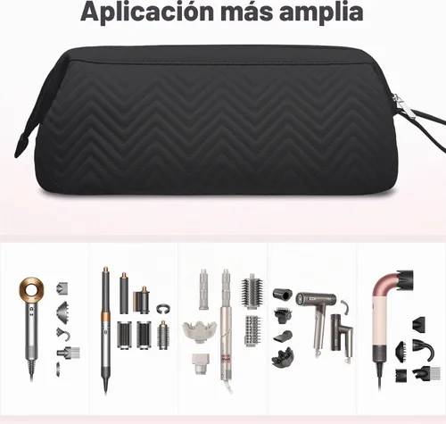 Vista 3 de Funda de transporte compatible con Shark Flexstyle (negro)