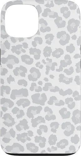 Vista 7 de Blanco Gris Guepardo Estampado De Leopardo Animal Skin Lindo Moda Caso Para iPhone 17