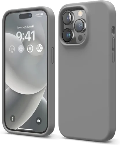 Vista 15 de elago Compatible con Funda para iPhone 14 Pro, Funda de Silicona Líquida, Cubierta Protectora de Cuerpo Completo, A Prueba de Golpes, Funda Delgada