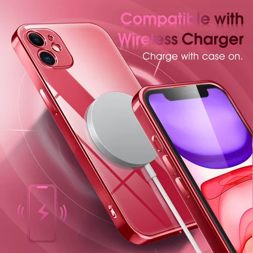 Vista 47 de Supdeal Funda cristalina transparente para iPhone 11, [No se amarillea] [Protección de la cámara] [Probado contra caídas de grado militar] Funda