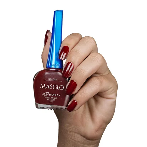 Vista 5 de MASGLO Esmalte de uñas Always Set 4 piezas Kit de colores favoritos de rojo - 4 esmaltes de 0.5 fl. oz.