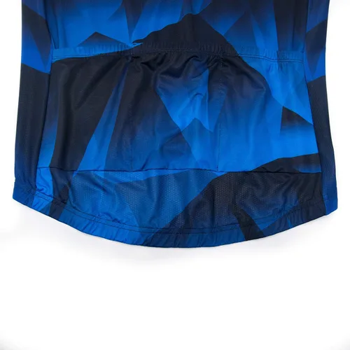 Vista 7 de Maillot de ciclismo para hombre, manga corta, camiseta de bicicleta de montaña, bolsillo con cremallera, reflectante, calavera