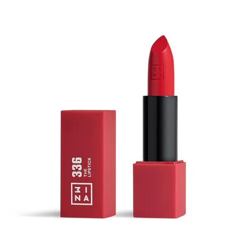 Vista 8 de 3INA The Lipstick - Lápiz labial hidratante para mujer, acabado satinado semimate con 5 horas de uso prolongado, altamente pigmentado y cómodo 245