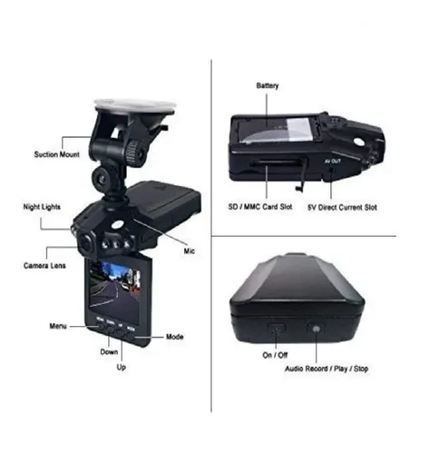 Vista 2 de Camara Dvr Para Carro Hd