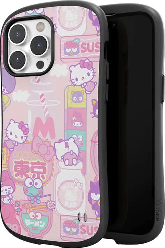 Vista 22 de iFace Funda para iPhone 14 Pro Max (6.7 pulgadas) Hello Kitty and Friends First Class - Bonita funda protectora de doble capa a prueba de golpes