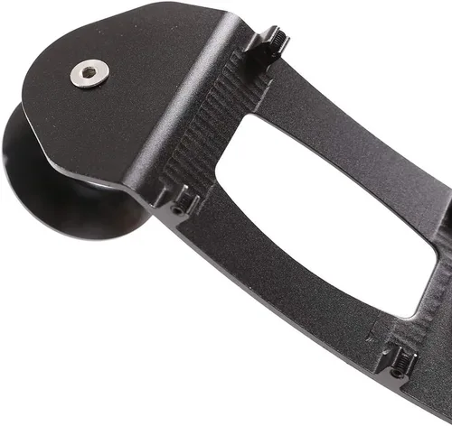 Vista 7 de YIWANG Alumium Alloy Mobile Phone Holder Trim para BMW X5 E70 2007-2013 X6 E71 2008-2014 Accesorios de coche (negro)