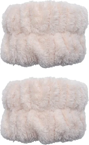 Vista 11 de Sowaka 2 piezas de muñequeras de spa de microfibra, suave torre para mujeres, niñas, lavado de cara, maquillaje absorbente para evitar que
