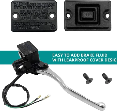 Vista 7 de Cilindro maestro de freno delantero derecho para Kawasaki Prairie 300 360 400 700 Bayou 300 Brute Force 650 Lakota 300 Mojave 250 KVF300 KVF360