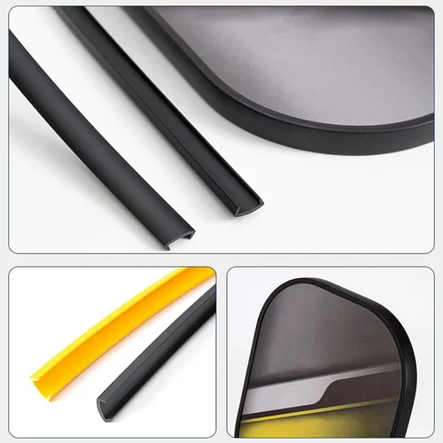 Vista 7 de 2 protectores de borde de paleta de pickleball, 31 pulgadas de largo, protege la superficie de la pala, añade peso, mejora el control, cambia