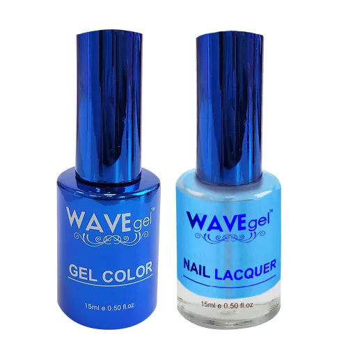 Vista 81 de WAVEGEL - Juego dúo de gel y esmalte de uñas a juego - Colección Royal - #001 ¡Blanco sobre blanco! I 0.5 onzas