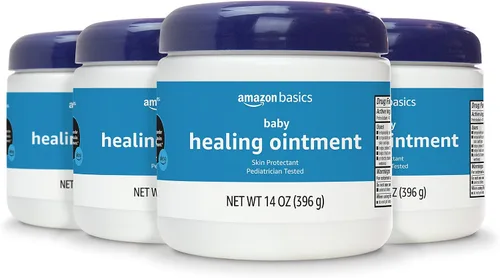 Vista 4 de Amazon Basics - Pomada curativa para bebés, probada por pediatras, 14 onzas, paquete de 1 (anteriormente Solimo)