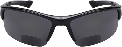 Vista 9 de Mass Vision "The Skillful" - 2 pares de lentes de sol bifocales polarizados unisex ligeros Open Road Azul