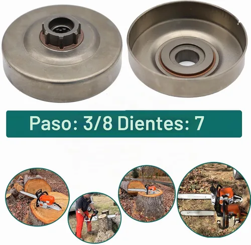 Vista 2 de Rodamiento de aguja E-Clip de embrague de cadena para motosierra de gasolina STIHL MS360 MS361 MS440 MS460 MS461 046