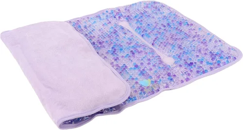 Vista 3 de FOMI Care - Paquete de cuentas de gel grandes para bebidas frías y calientes, 20 x 12 pulgadas, terapia de hielo para aliviar el dolor de espalda