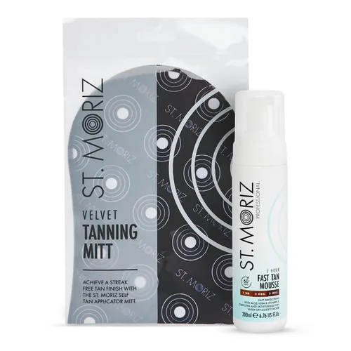 Vista 7 de Mousse autobronceadora St Moriz, autobronceador instantáneo, 6.76 onzas líquidas, bronceado de microfibras