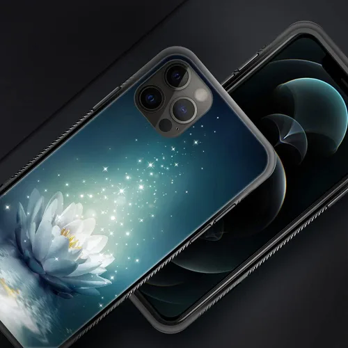 Vista 6 de ZHEGAILIAN Funda compatible con iPhone 11, diseño de patrón de policarbonato duro, funda protectora de TPU suave antideslizante para iPhone 11