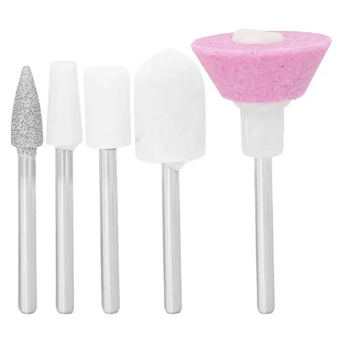 Vista 9 de Kit de taladro eléctrico para uñas, kit de manicura inalámbrico recargable, pulidor de uñas portátil con luz (01)