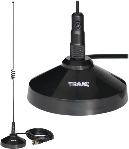 Vista 5 de Tram Kit de antena de radio amateur de 100 vatios de doble banda preajustada de 144 MHz a 148 MHz VHF/435 MHz a 450 MHz UHF con montaje magnético