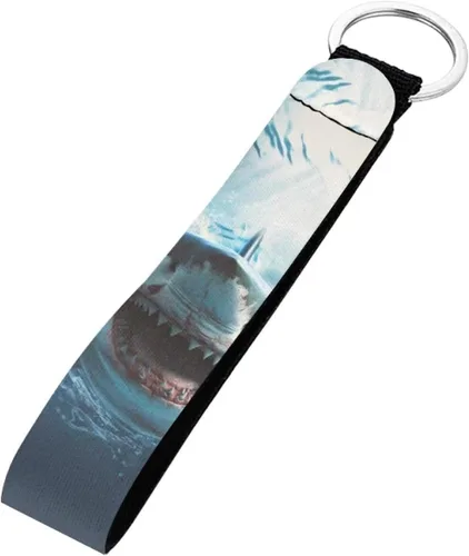 Vista 19 de INSTANTARTS Llavero automático Lanyard Hand Wrist Lanyard Correa de muñeca con anillo de metal