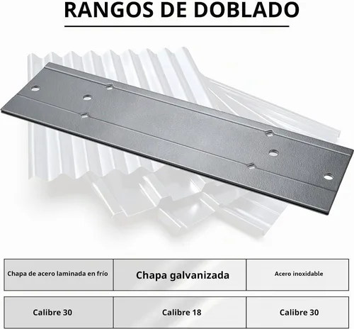 Vista 4 de Sadnyy - Herramienta de doblado de chapa metálica de 12 pulgadas, dobladora