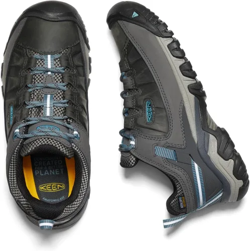 Vista 4 de KEEN Targhee III - Zapatos de senderismo impermeables de baja altura para mujer