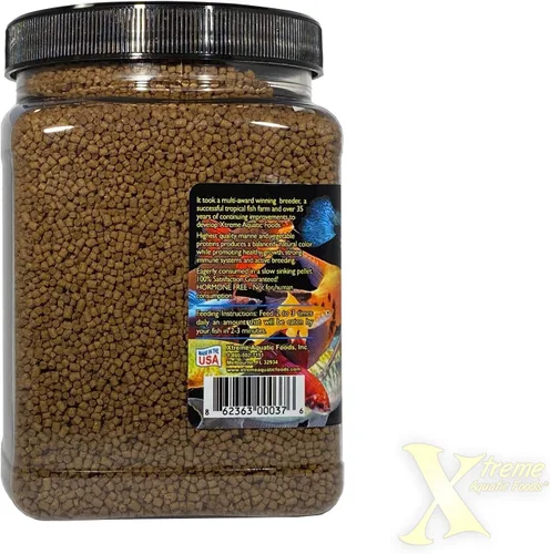 Vista 11 de Xtreme Community Peewee - Gránulos de 0.059 in: hundimiento lento e ideal para peces comunitarios, aumenta la salud inmune y digestiva, mejora