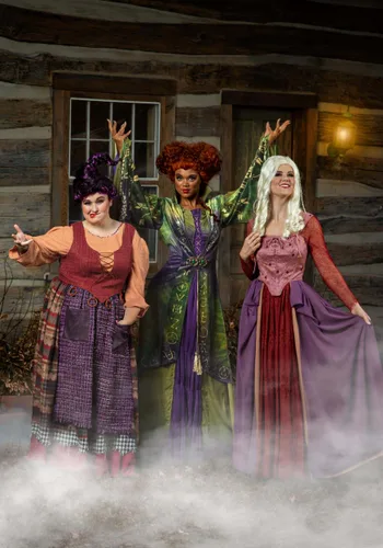 Vista 3 de Disfraz de Sarah Sanderson para mujer de Hocus Pocus de Disney Multicolor
