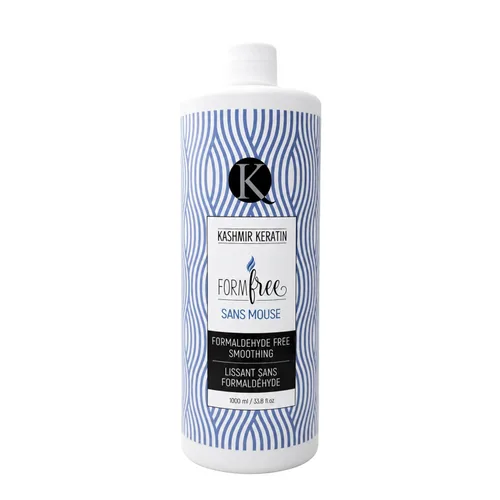 Vista 9 de Kashmir Keratin, Tratamiento capilar de queratina, 33.8 onzas, sin formas, 0% formaldehído, alisado sin encrespamiento, reduce el 90% de los rizos