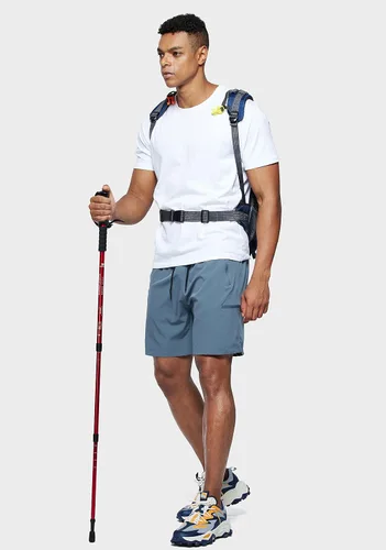 Vista 6 de Viodia Pantalones cortos de senderismo para hombre, elásticos, de secado rápido, ligeros, para hombre, pantalones cortos deportivos de pesca